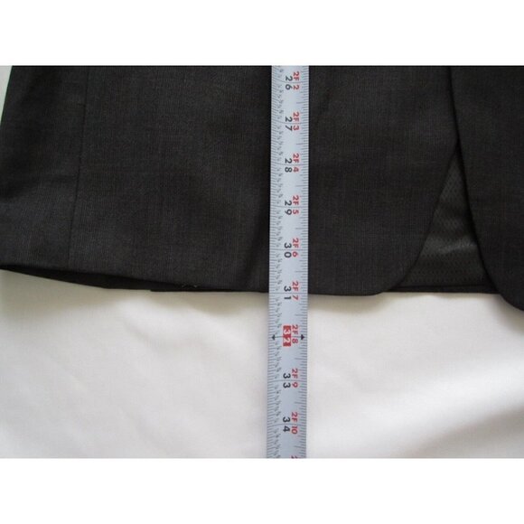 New W/ Defect Alfani Slim Fit Button Blazer Wool Suit Jacket Size 42R (MJ7) - Picture 3 of 15